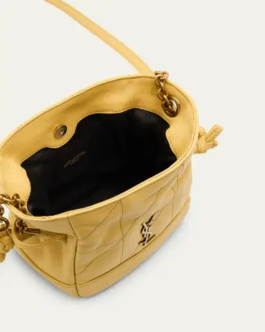Saint Laurent Jamie Mini YSL Quilted Leather Shoulder Bag | Thumbnail 4 Saint Laurent Jamie Mini YSL Quilted Leather Shoulder Bag | Thumbnail 4