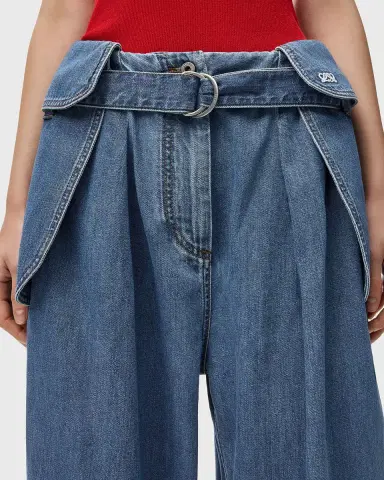 LOEWE Belted Barrel-Leg Cargo Jeans | Thumbnail 9 LOEWE Belted Barrel-Leg Cargo Jeans | Thumbnail 9