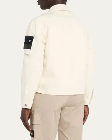 Stone Island Men's Light Bull Denim-TC Jacket | Thumbnail 2 Stone Island Men's Light Bull Denim-TC Jacket | Thumbnail 2