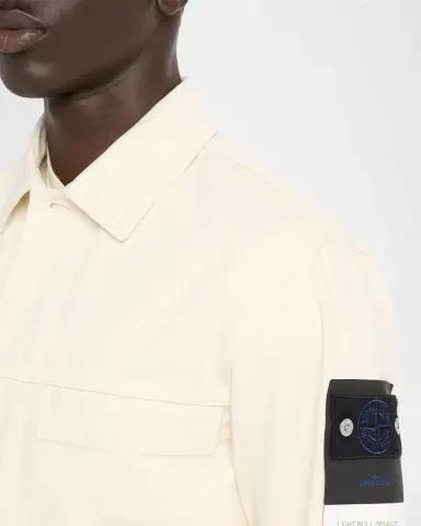Stone Island Men's Light Bull Denim-TC Jacket | Thumbnail 8 Stone Island Men's Light Bull Denim-TC Jacket | Thumbnail 8