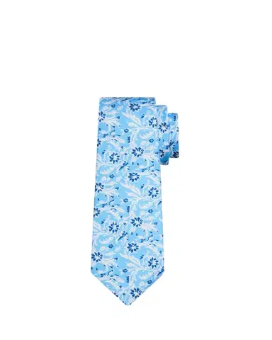 Kiton Men's Floral Silk 7-Fold Tie | Thumbnail 1 Kiton Men's Floral Silk 7-Fold Tie | Thumbnail 1