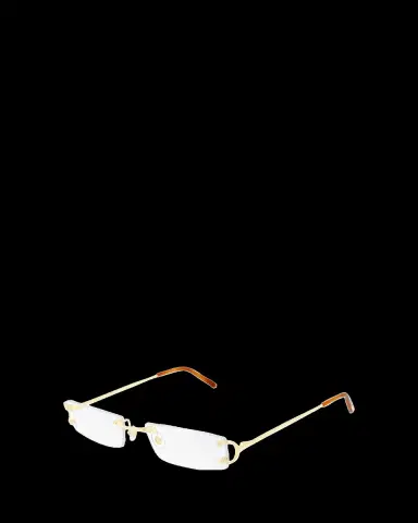 Cartier Men's Metal and Nylon Optical Eyeglasses | Thumbnail 3 Cartier Men's Metal and Nylon Optical Eyeglasses | Thumbnail 3