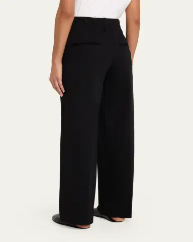 Issey Miyake Japanese Cotton Jersey Straight-Leg Pants | Thumbnail 3 Issey Miyake Japanese Cotton Jersey Straight-Leg Pants | Thumbnail 3