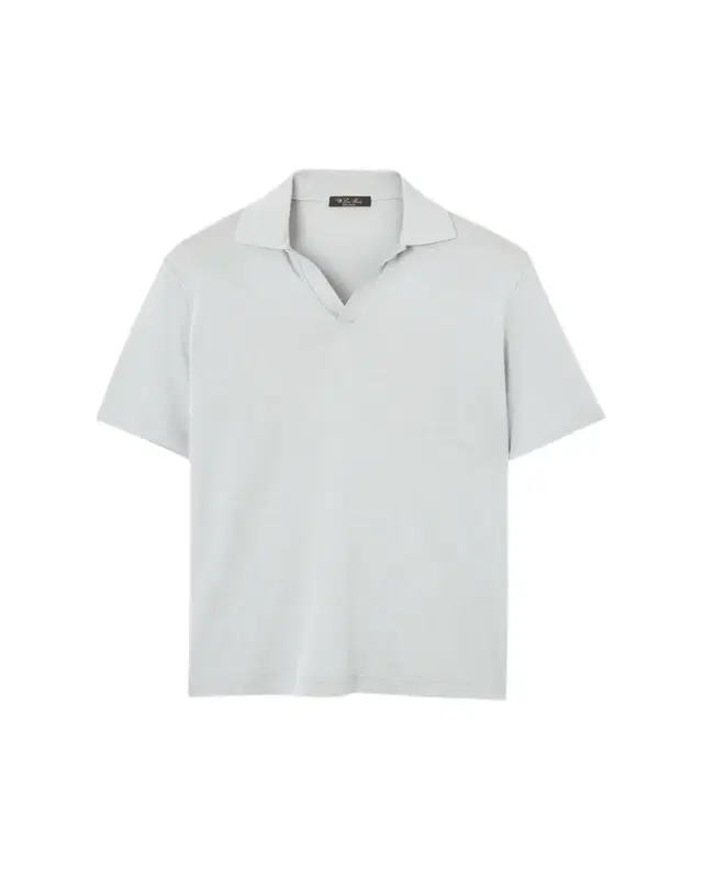 Men's Mazzorbo Silk and Cotton Polo Shirt Men's Mazzorbo Silk and Cotton Polo Shirt