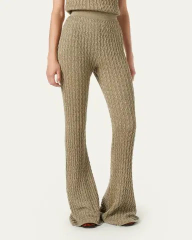 Loro Piana Bihar Cable-Knit Cashmere Trousers | Thumbnail 4 Loro Piana Bihar Cable-Knit Cashmere Trousers | Thumbnail 4