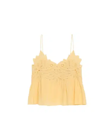 Ulla Johnson Rosie Embroidered Silk Top | Thumbnail 1 Ulla Johnson Rosie Embroidered Silk Top | Thumbnail 1