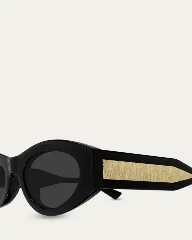 Gucci 52mm Acetate Oval Sunglasses | Thumbnail 3 Gucci 52mm Acetate Oval Sunglasses | Thumbnail 3