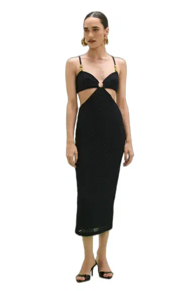 PatBo FRIDA MESH MIDI DRESS | Thumbnail 1 PatBo FRIDA MESH MIDI DRESS | Thumbnail 1