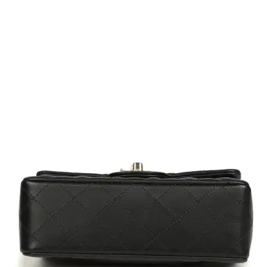 Chanel Chanel Mini Classic Rectangular Flap Bag Black Lambskin Light Gold Hardware | Thumbnail 6 Chanel Chanel Mini Classic Rectangular Flap Bag Black Lambskin Light Gold Hardware | Thumbnail 6