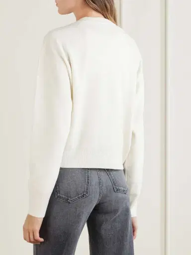 Rabanne Embellished Wool And Cashmere-blend Cardigan | Thumbnail 4 Rabanne Embellished Wool And Cashmere-blend Cardigan | Thumbnail 4