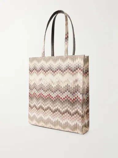 Missoni Striped Woven Lurex Tote | Thumbnail 4 Missoni Striped Woven Lurex Tote | Thumbnail 4