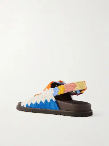 Missoni Mia Striped Terry Sandals | Thumbnail 3 Missoni Mia Striped Terry Sandals | Thumbnail 3