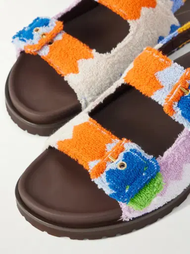 Missoni Mia Striped Terry Sandals | Thumbnail 5 Missoni Mia Striped Terry Sandals | Thumbnail 5