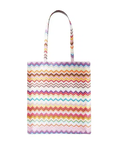 Missoni Striped Lurex Tote | Thumbnail 1 Missoni Striped Lurex Tote | Thumbnail 1