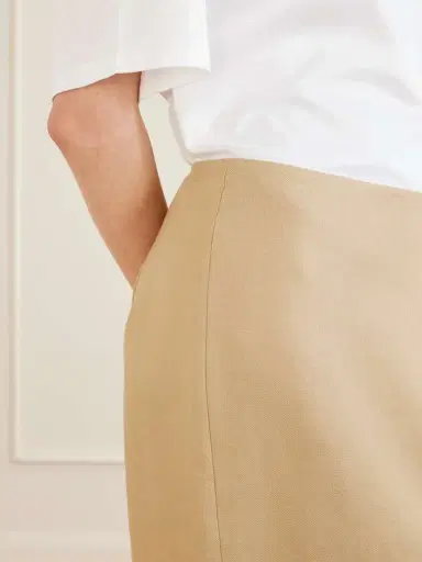 Max Mara Veranda Linen Midi Skirt | Thumbnail 5 Max Mara Veranda Linen Midi Skirt | Thumbnail 5
