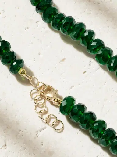 JIA JIA Oracle 14-karat Gold Chrome Diopside Bracelet | Thumbnail 3 JIA JIA Oracle 14-karat Gold Chrome Diopside Bracelet | Thumbnail 3