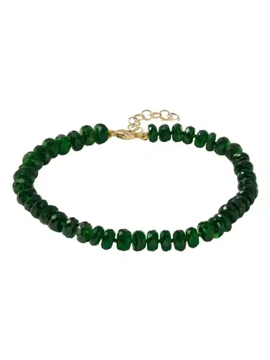 JIA JIA Oracle 14-karat Gold Chrome Diopside Bracelet | Thumbnail 1 JIA JIA Oracle 14-karat Gold Chrome Diopside Bracelet | Thumbnail 1