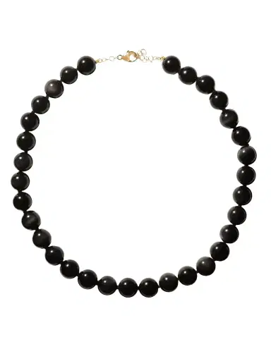 JIA JIA Oracle 14-karat Gold, Onyx And Crystal Necklace | Thumbnail 1 JIA JIA Oracle 14-karat Gold, Onyx And Crystal Necklace | Thumbnail 1