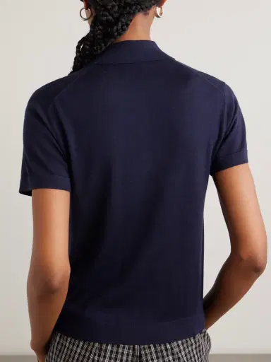 LESET James Merino Wool Polo Shirt | Thumbnail 3 LESET James Merino Wool Polo Shirt | Thumbnail 3