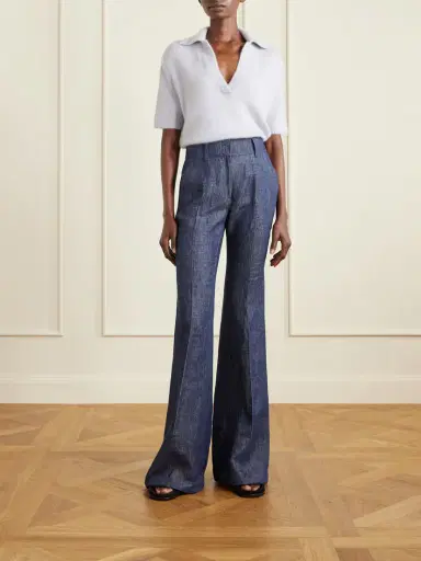 Gabriela Hearst Sohan Brushed-cashmere Polo Sweater | Thumbnail 2 Gabriela Hearst Sohan Brushed-cashmere Polo Sweater | Thumbnail 2