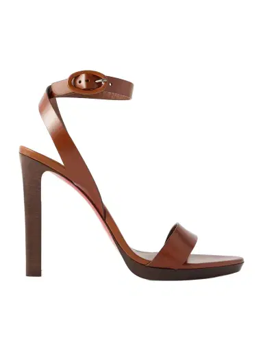 Christian Louboutin Fanny Leather Platform Sandals | Thumbnail 1 Christian Louboutin Fanny Leather Platform Sandals | Thumbnail 1