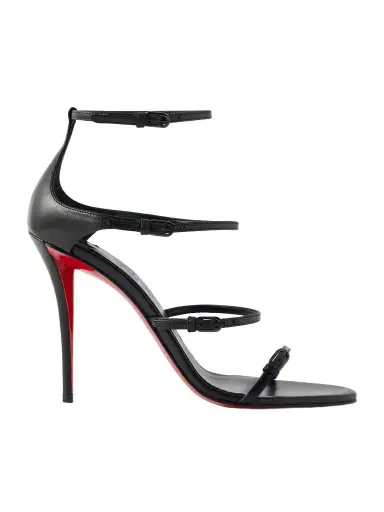 Christian Louboutin Millennium Buckled Leather Sandals | Thumbnail 1 Christian Louboutin Millennium Buckled Leather Sandals | Thumbnail 1