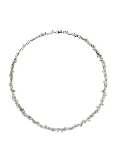 Suzanne Kalan 18-karat White Gold Diamond Necklace | Thumbnail 1 Suzanne Kalan 18-karat White Gold Diamond Necklace | Thumbnail 1