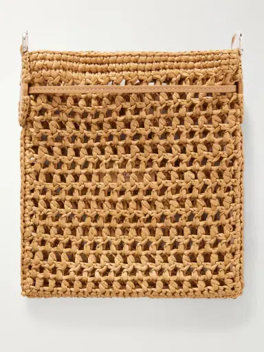 Tod's Ebl Mini Woven Raffia Bucket Bag | Thumbnail 4 Tod's Ebl Mini Woven Raffia Bucket Bag | Thumbnail 4
