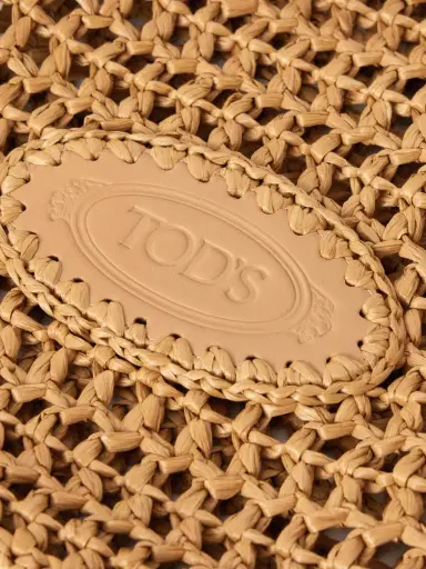 Tod's Ebl Mini Woven Raffia Bucket Bag | Thumbnail 5 Tod's Ebl Mini Woven Raffia Bucket Bag | Thumbnail 5