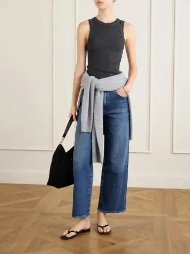 AGOLDE The Harper Crop Recycled Straight-leg Jeans | Thumbnail 2 AGOLDE The Harper Crop Recycled Straight-leg Jeans | Thumbnail 2