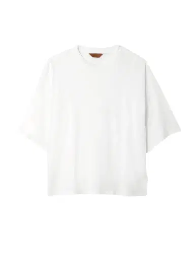 Jamie Haller The Draped Tee Cotton And Modal-blend Jersey T-shirt | Thumbnail 1 Jamie Haller The Draped Tee Cotton And Modal-blend Jersey T-shirt | Thumbnail 1