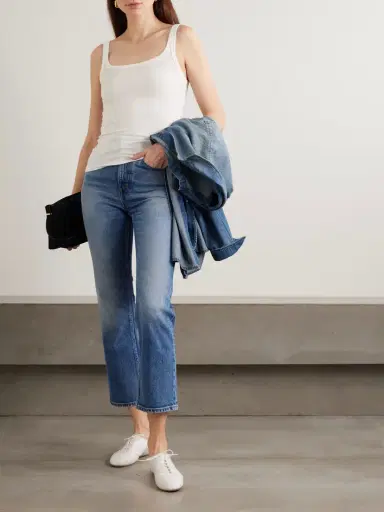 Jamie Haller The Undershirt Ribbed Stretch-modal Tank | Thumbnail 2 Jamie Haller The Undershirt Ribbed Stretch-modal Tank | Thumbnail 2