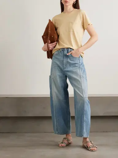 Jamie Haller The Pocket Tee Cotton And Modal-blend Jersey T-shirt | Thumbnail 2 Jamie Haller The Pocket Tee Cotton And Modal-blend Jersey T-shirt | Thumbnail 2