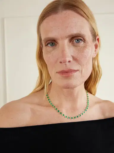 Irene Neuwirth 18-karat Gold Emerald Necklace | Thumbnail 2 Irene Neuwirth 18-karat Gold Emerald Necklace | Thumbnail 2