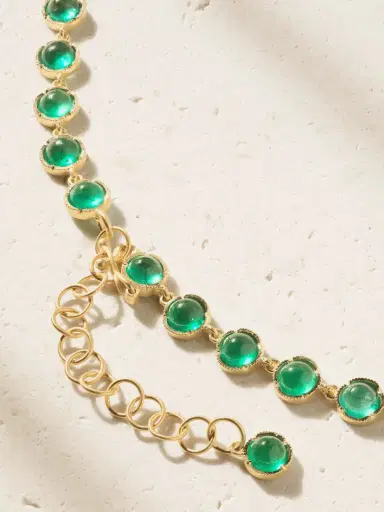 Irene Neuwirth 18-karat Gold Emerald Necklace | Thumbnail 3 Irene Neuwirth 18-karat Gold Emerald Necklace | Thumbnail 3