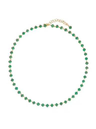 Irene Neuwirth 18-karat Gold Emerald Necklace | Thumbnail 1 Irene Neuwirth 18-karat Gold Emerald Necklace | Thumbnail 1
