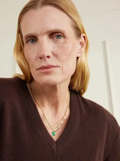 Irene Neuwirth Heroic 18-karat Gold Emerald Necklace | Thumbnail 2 Irene Neuwirth Heroic 18-karat Gold Emerald Necklace | Thumbnail 2