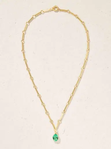 Irene Neuwirth Heroic 18-karat Gold Emerald Necklace | Thumbnail 4 Irene Neuwirth Heroic 18-karat Gold Emerald Necklace | Thumbnail 4