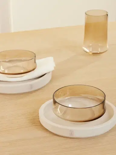 Brunello Cucinelli Set Of Two Glass Bowls | Thumbnail 2 Brunello Cucinelli Set Of Two Glass Bowls | Thumbnail 2