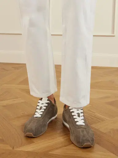 TOTEME Flex Suede Sneakers | Thumbnail 2 TOTEME Flex Suede Sneakers | Thumbnail 2