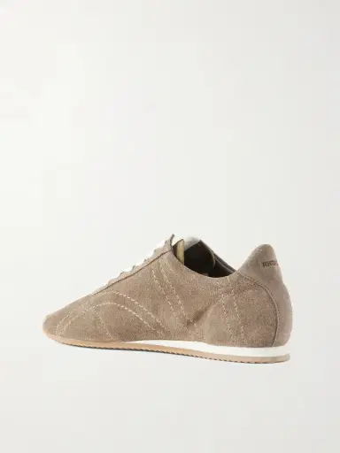 TOTEME Flex Suede Sneakers | Thumbnail 3 TOTEME Flex Suede Sneakers | Thumbnail 3