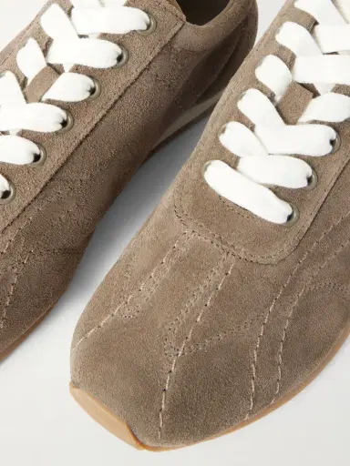 TOTEME Flex Suede Sneakers | Thumbnail 5 TOTEME Flex Suede Sneakers | Thumbnail 5