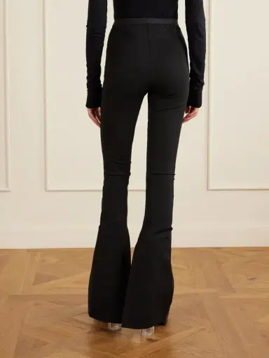 Rick Owens Carmen Jersey Flared Trousers | Thumbnail 4 Rick Owens Carmen Jersey Flared Trousers | Thumbnail 4