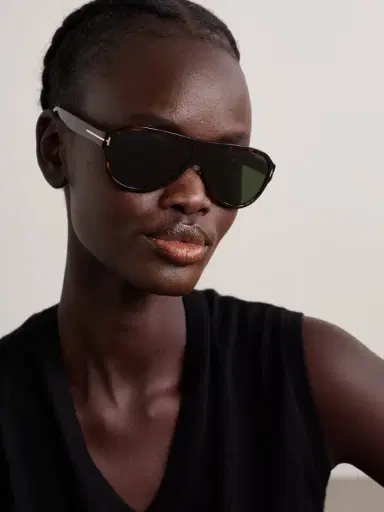 Tom Ford Samuele Aviator-style Tortoiseshell Acetate Sunglasses | Thumbnail 2 Tom Ford Samuele Aviator-style Tortoiseshell Acetate Sunglasses | Thumbnail 2
