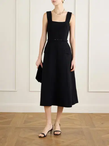 Emilia Wickstead Petra Wool Crepe Dress | Thumbnail 2 Emilia Wickstead Petra Wool Crepe Dress | Thumbnail 2