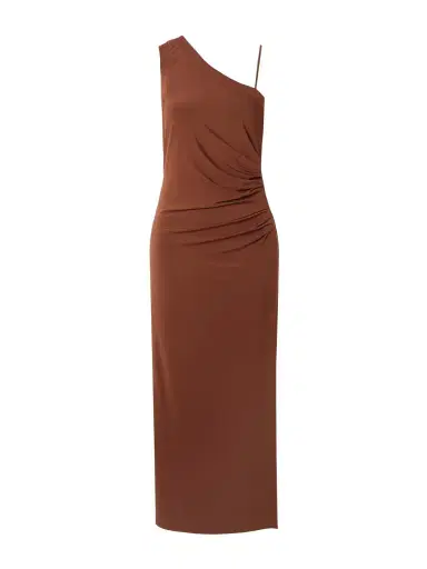 Max Mara Beachwear One-shoulder Ruched Stretch-jersey Maxi Dress | Thumbnail 1 Max Mara Beachwear One-shoulder Ruched Stretch-jersey Maxi Dress | Thumbnail 1