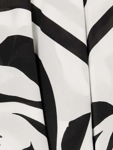 Max Mara Beachwear Draped Printed Silk Crepe De Chine Blouse | Thumbnail 4 Max Mara Beachwear Draped Printed Silk Crepe De Chine Blouse | Thumbnail 4