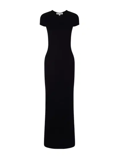 ÉTERNE Ribbed Jersey Maxi Dress | Thumbnail 1 ÉTERNE Ribbed Jersey Maxi Dress | Thumbnail 1