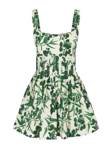 Cara Cara Ria Floral-print Cotton Mini Dress | Thumbnail 1 Cara Cara Ria Floral-print Cotton Mini Dress | Thumbnail 1