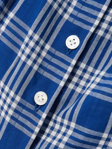 DÔEN Valenne Tiered Checked Organic Cotton Midi Dress | Thumbnail 4 DÔEN Valenne Tiered Checked Organic Cotton Midi Dress | Thumbnail 4